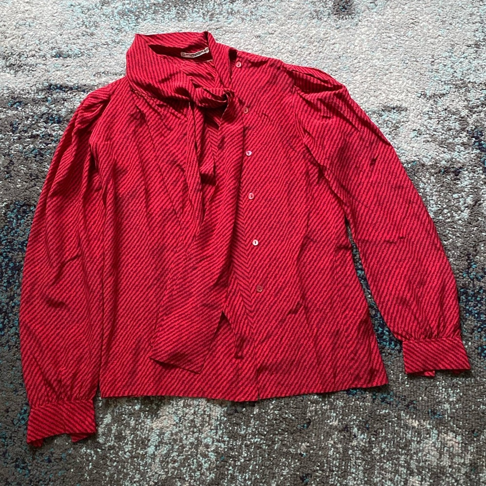 Vintage Yves Saint Laurent Rive Gauche blouse